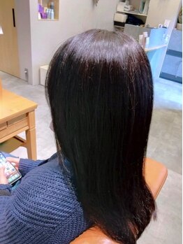リーフヘアー(Leaf Hair)の写真/【段原】髪と地肌に優しいヘナカラーを使用◎カットヘナカラートリートメント￥9900～