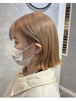 エン(en.)&nbsp;透明感抜群！ミルクティーベージュ