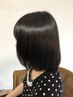 前髪・フェイス周りうる艶持続♪縮毛矯正+前髪カット+トリートメント