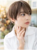 アシンメトリーナチュラルマッシュショートc6北浦和20代30代40代