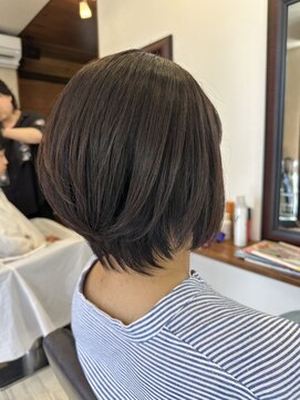 ヘアアンドスパ ベル(Belle) ショート・ショートボブ・髪質改善ストレート・まとまる