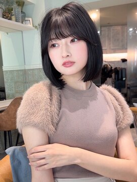 ロンド ロビン 栄(Lond robin) 韓国/前髪/縮毛矯正/レイヤー/ショートボブ/ボブ