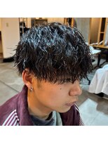 オーバー 町田店(OVER)&nbsp;パーマ【町田/メンズ/パーマ/眉毛/ブリーチ】