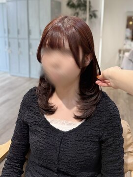 シュシュバイジャガラ 千葉駅北口店(chou chou byJAGARA) ミディアムレイヤー［chouchou千葉・千葉駅］