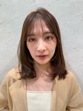 ロンドプランタン 恵比寿(Lond Printemps) オリーブグレー/グランマッシュ/ココアベージュ/レイヤーカット