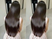 【酸性ストレート】ダメージレスに艶が出る、柔らかい質感と自然な丸みのあるストレートには酸性ストレート