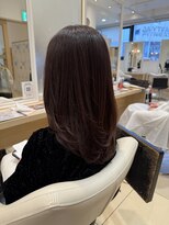 アッシュ 中目黒店(Ash)&nbsp;ローレイヤー×ブラウンパープル