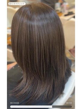 白髪ぼかしハイライト,ハイライト,白髪ぼかし