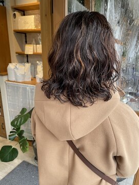 マーブル ヘアー(marble hair) ふわふわパーマ