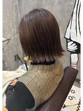 ザ ヘア ディードットログ(The hair D.Log) 外ハネ　ミニボブ　ショート　奈良　橿原　大和八木