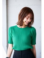 コートフィールエー(CO_T feel.a) 乾かすだけで決まる!時短&再現性◎の上品ボブ