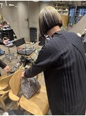 bibito 大人のアンブレラカラー　ハイライトボブ