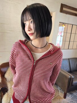 ジリー(gilly) ぷっつりlayer bob◯