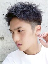 レタッチ バイ フィフス 天神大名(RETOUCH by fifth) 天神スパイキーショートツイストスパイラルパーマフェードカット