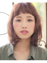 ヘアーズ ベリー 香椎店(hairs BERRY)&nbsp;BERRY＿ビタミンカラー＿メルティーカラー＿前髪＿20代30代40代
