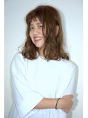 秋のゆるロングボブ