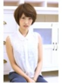小顔ひし形ショート♪自然体が１番★【藤枝】