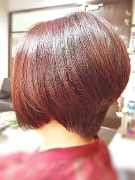 キャン 温品店(CAN) 【CAN】30代40代50代にオススメ♪横顔美人な前下がりボブ