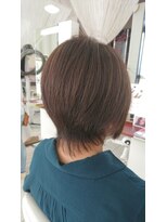 ルクール 喜多町店(Le Coeur) レイヤー×前下がりショート/大人かわいい◎20代30代40代50代