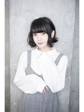 サロンドミルク 原宿(salon de MiLK) 【salon de MiLK 原宿】耳かけ外ハネニュアンス×ブルージュ