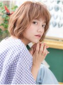 ゆるふわ質感☆大人かわいいくせ毛風小顔ボブa浦和10代20代30代