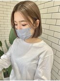 やわらかベージュ ハイトーンカラー