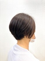 クオリス 上福岡店(QUALIS)&nbsp;アッシュブラウン/ショート/グラデーション/白髪染め/丸み/50代