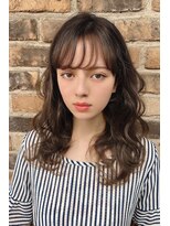 リークフー(Ree cu fuu)&nbsp;10代20代30代40代 外国人風セミロング　癖毛風パーマ　藤沢