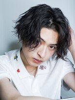 メンズヘアセンス 渋谷(MEN'S HAIR SENSE)&nbsp;無造作ゆるふわセンターパート