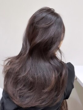 レビジュヘアー(LEVIJU HAIR) 【韓国風】秋のこっくりベージュ×レイヤーカット