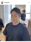 メンズパーマカット