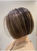 30代～50代オススメ白髪ぼかしハイライト