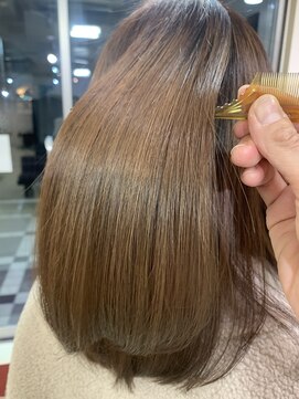 アズール 草加(azule) 髪質改善カラー/グレージュ／草加