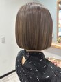 ウノ ア ウノ(uno a uno) くすみベージュボブスタイル【岐阜】