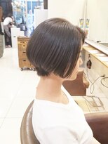 ネオリーブアイム 横浜西口店(Neolive aim)&nbsp;ハンサムショート小顔ショートボブアッシュ耳掛け