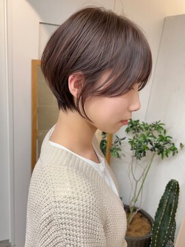 サンドシーン(sand scene) ＠thisiskaito表参道原宿/ショートヘア/ショートボブ/グレージュ