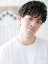 モッズヘア メン 上尾東口店(mod's hair men)&nbsp;前髪パーマでラフなくせ風ラウンドマッシュスタイルV上尾