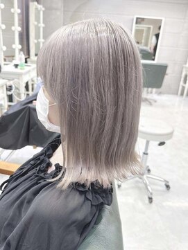 デイズ(days) [DAYS]透明感 大人カールハイライトカラーグレーベージュカラー