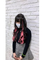 ランティ 難波駅前店(LUNTY NAMBA) ロングエクステ×インナーピンクエクステ