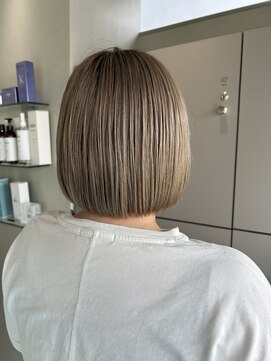 エイト 沖縄豊崎店(EIGHT toyosaki) 【EIGHT 豊崎】お客様スタイル_［グレージュカラー］