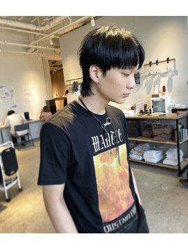 ヘアーエスクールシーユー 枚方T-SITE店(hair S.COEUR×Cu) メンズウルフ