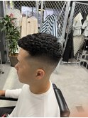アイロンパーマ