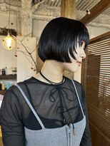 ニーム(nimes)&nbsp;黒のミニボブ