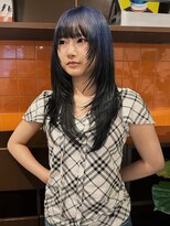 ノラキチジョウジ(NORA KICHIJOJI)&nbsp;ウルフボブロングレイヤー耳かけフェイスレイヤーレイヤーボブ