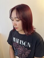 ココルアナ(coco luana)&nbsp;チェリーレッド/ボルドー/ケアブリーチ/髪質改善/韓国/学割