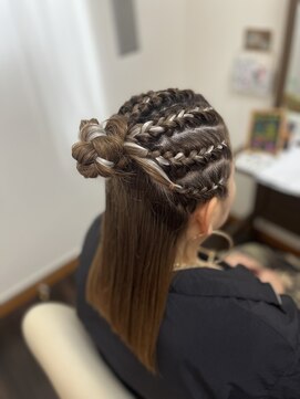 ヘアーサロン エイシャ(hair salon A sia) ナチュラルアレンジ