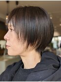 濡れ束感ショート！