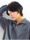 ミディアムナチュラルウルフ/簡単スタイリング