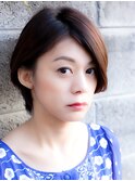 30代前下がりショート