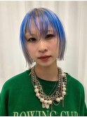blue×silver